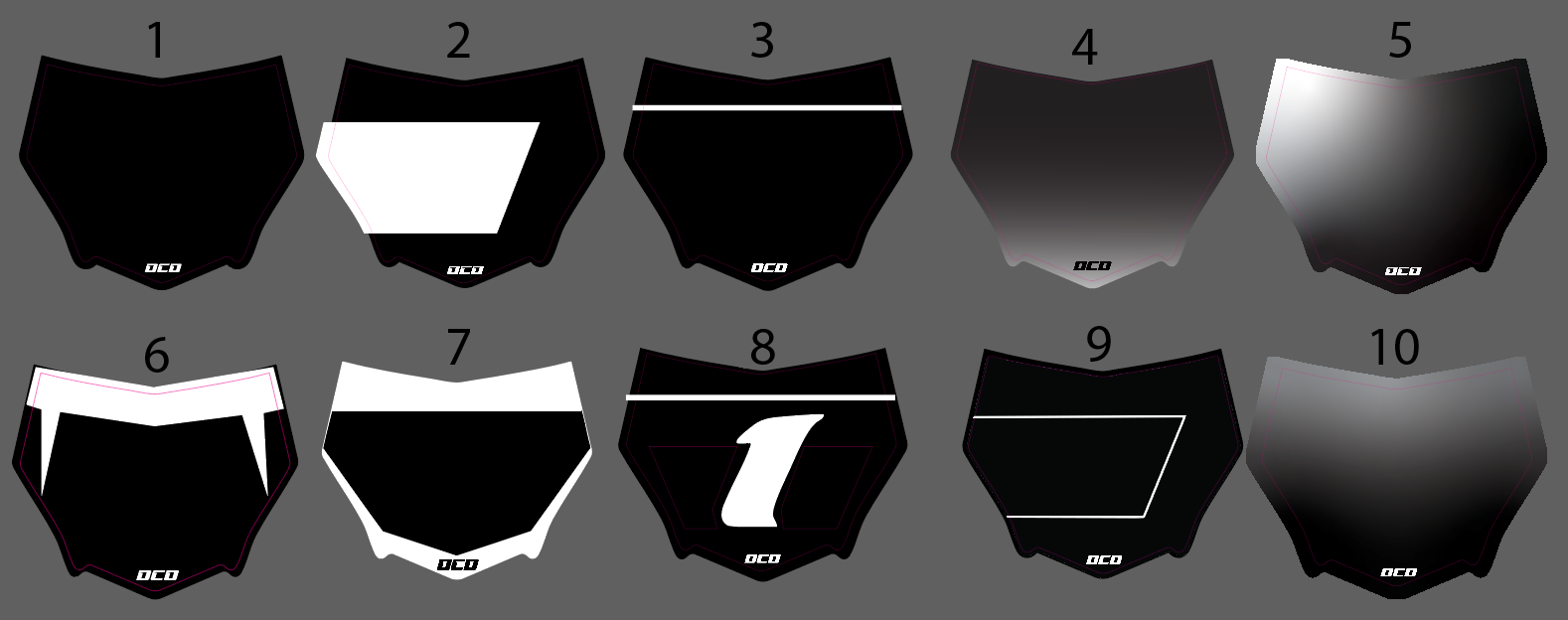 Motocutz Plate Decal