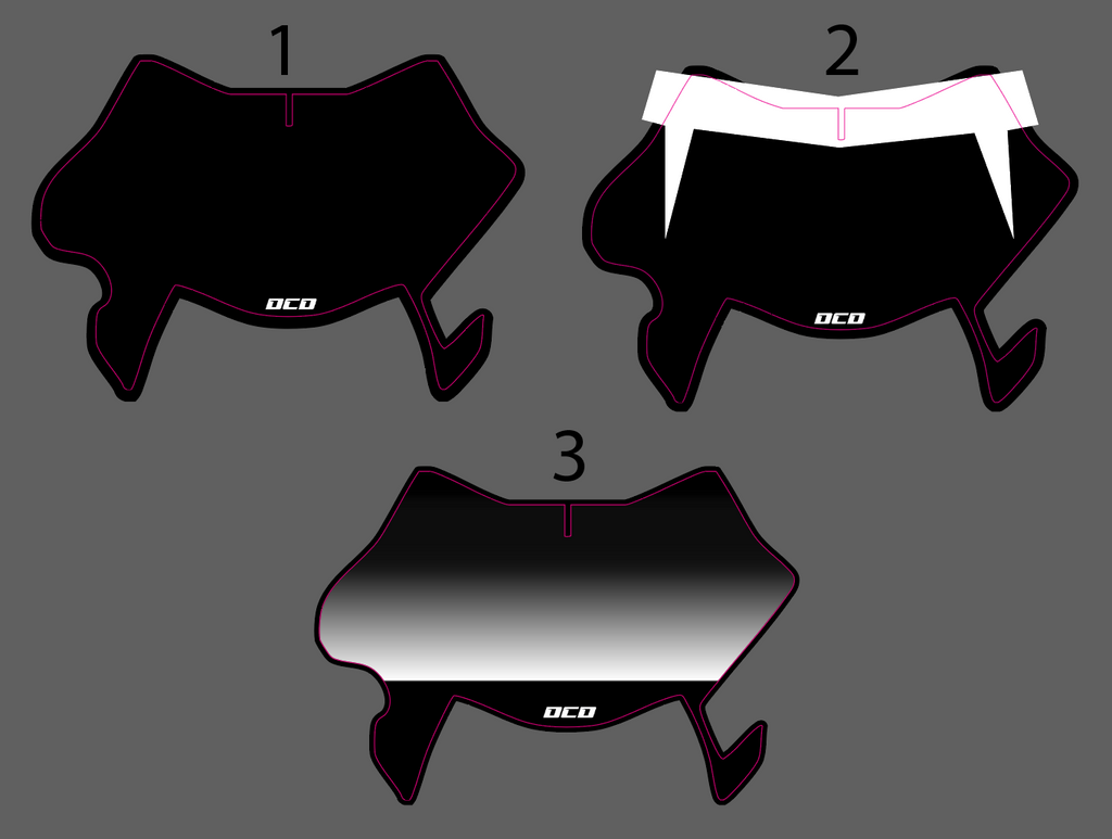 Ultra Bee Plate Decal
