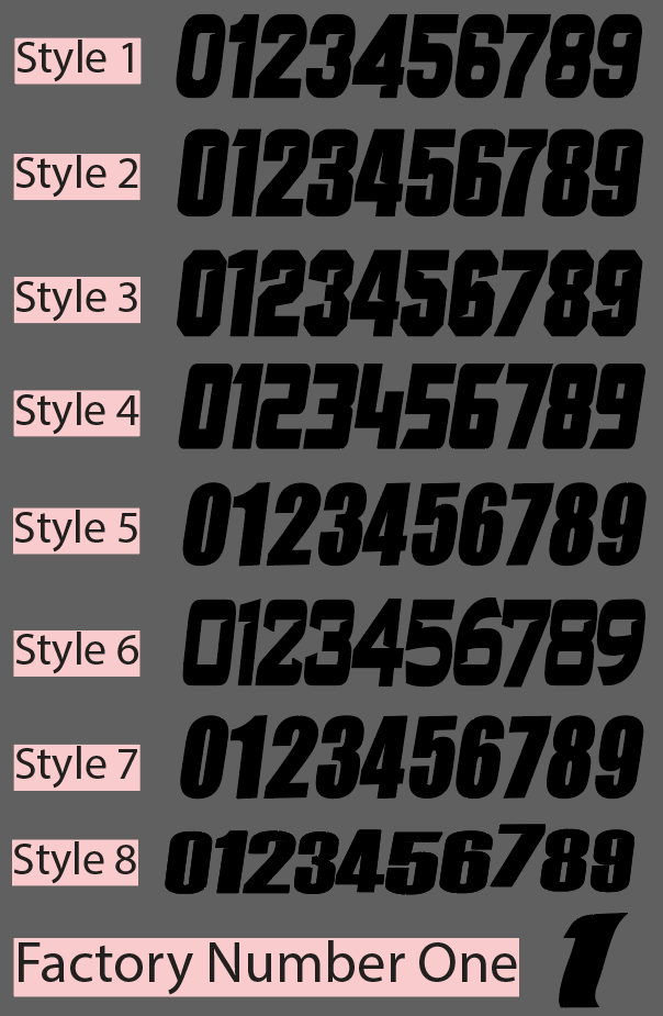 Motocutz Plate Decal